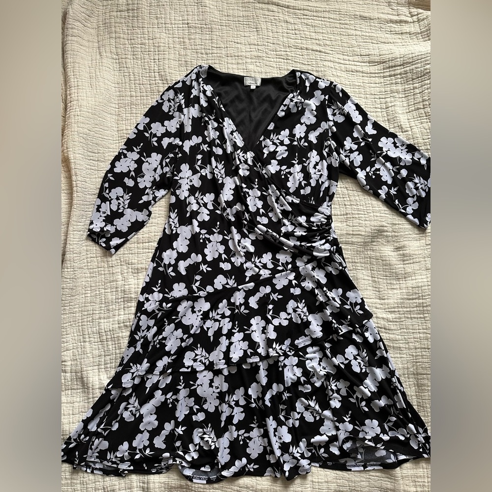 Signature by Robbie Bee - Tiered Dress 2X